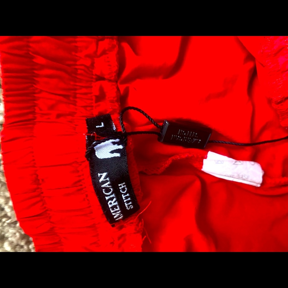 American stitch reflective cargo pants